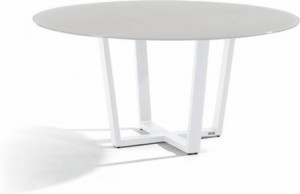 Обеденный стол pca white f8 ⌀155см Manutti Fuse