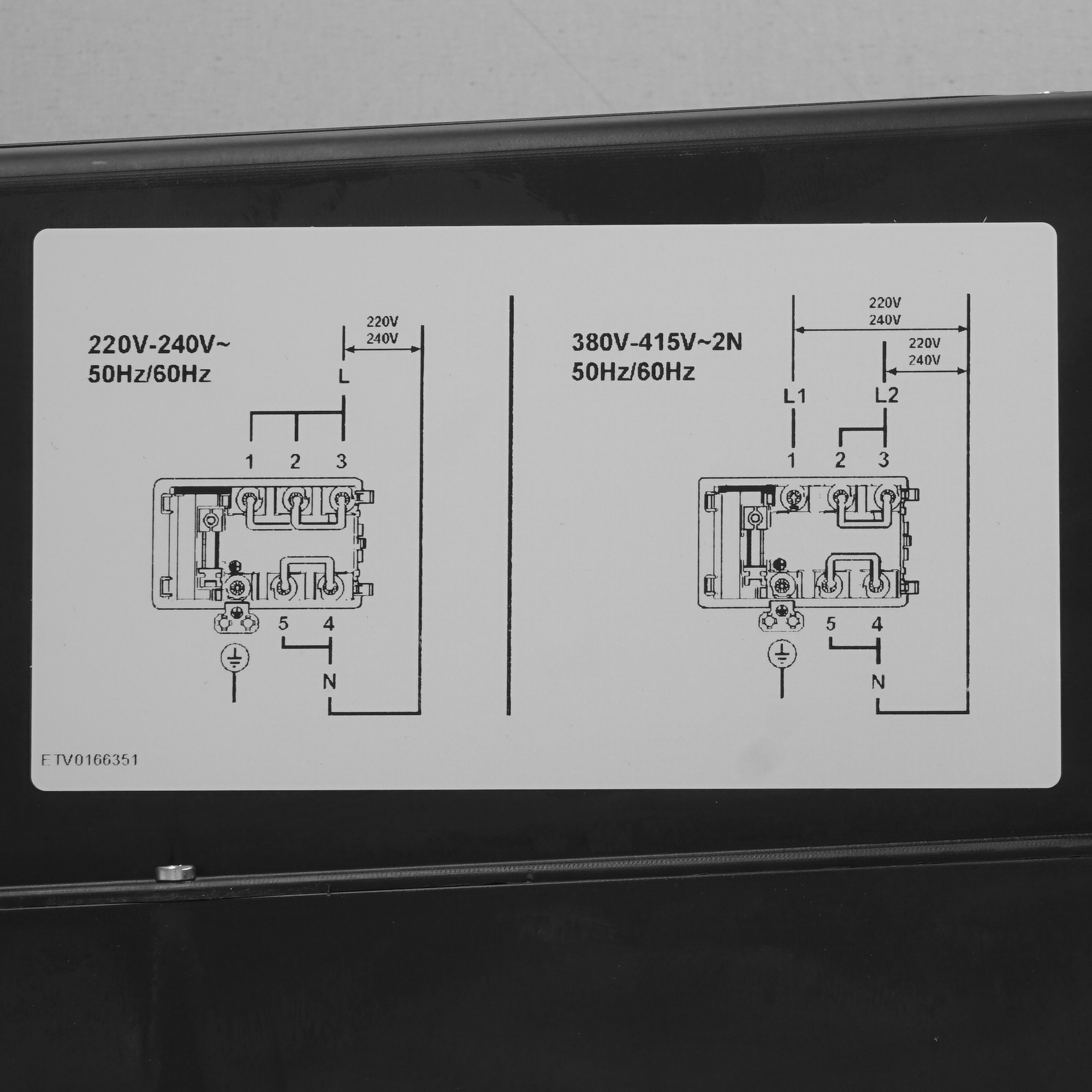 9224366 Индукционная варочная поверхность Torboair IMPULSO 3Z BL/A/83 TURBOAIR STDN-0072727 - Вид №6