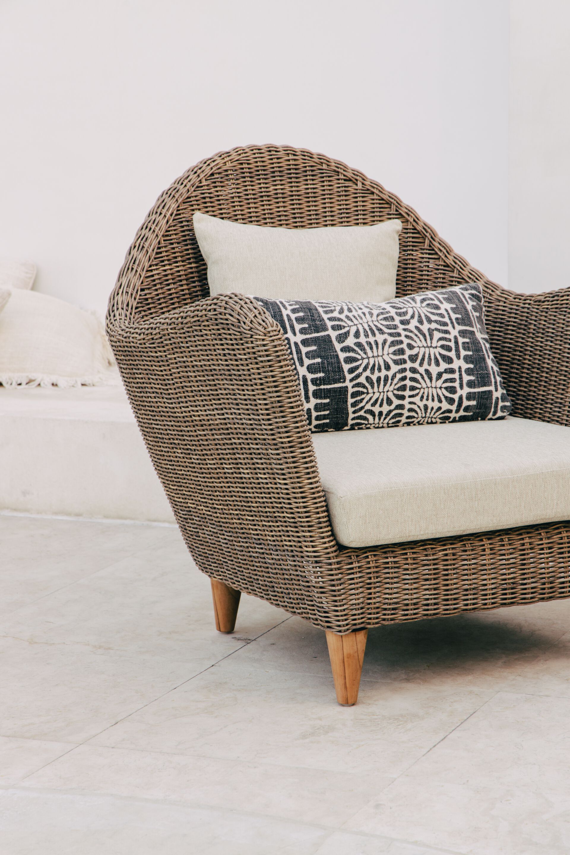 Веревочное садовое кресло с подлокотниками cbdesign Зоя ARCH-00002481 - Вид №6