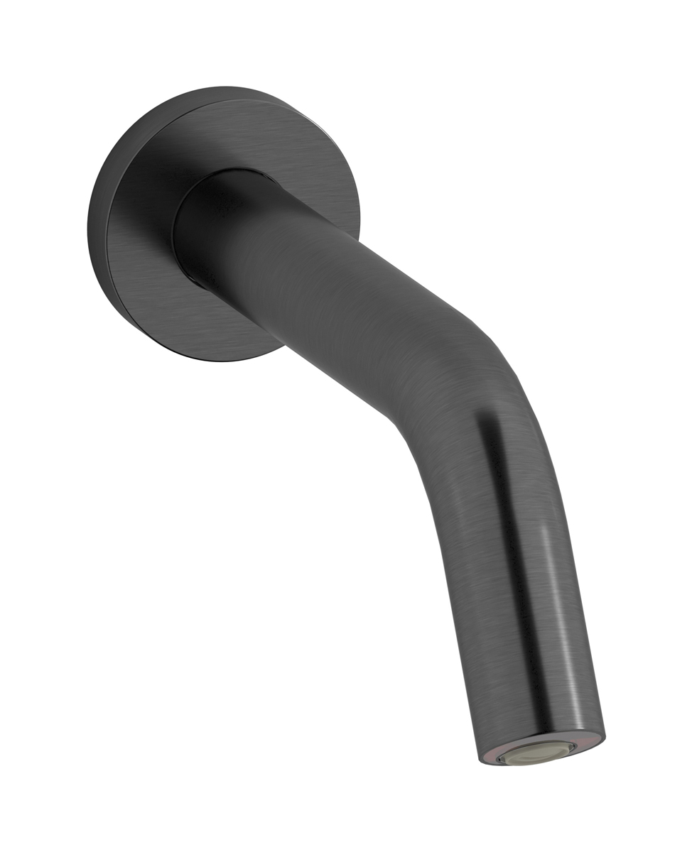 Электронный кран только для холодной воды в комплекте с блоком управления WE ARE IB el006cs Brushed Black Chrome Powa 2.0