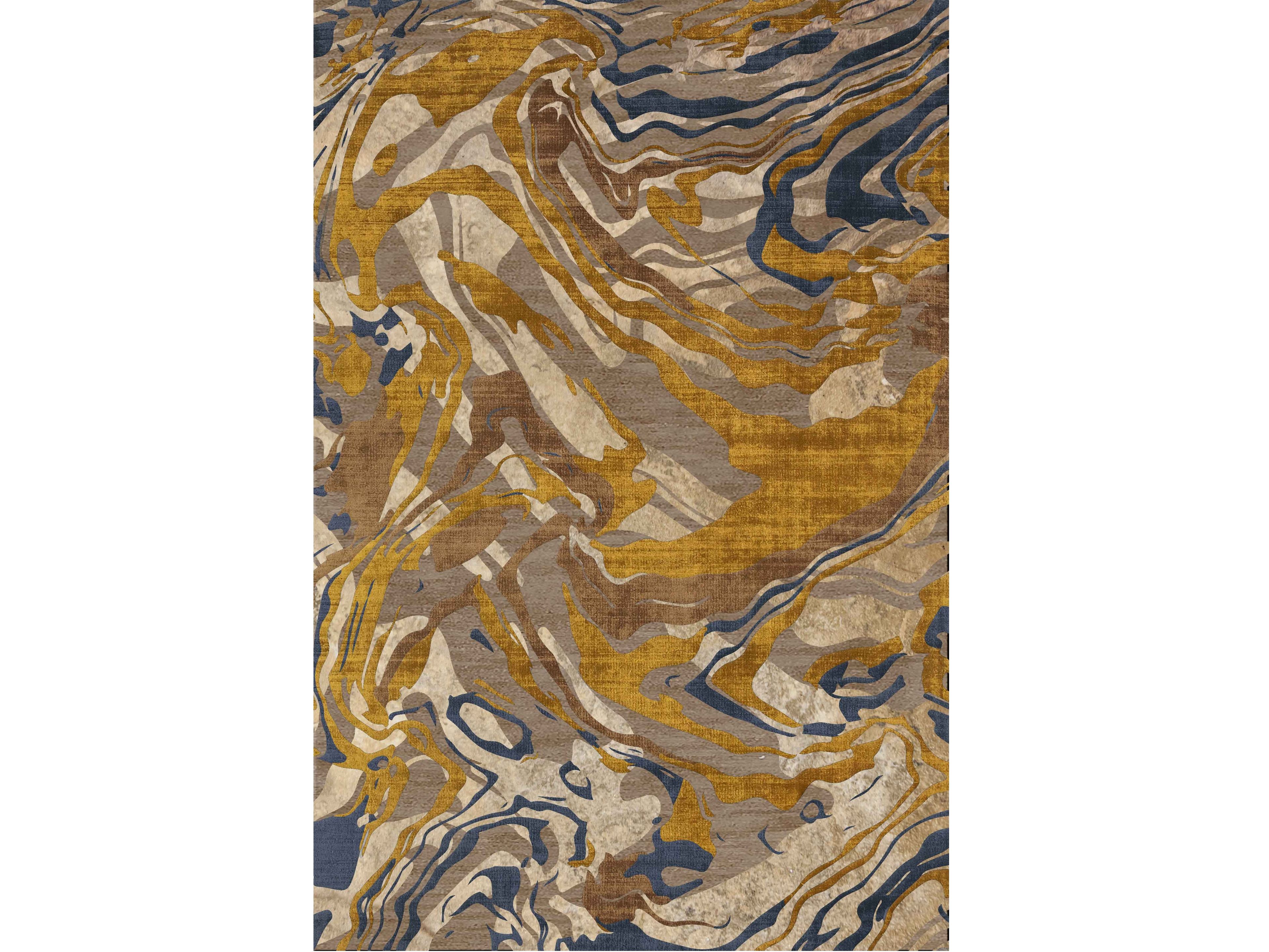 Ковер ручной работы из бамбукового волокна Sirecom Tappeti Stardust ARCH-00002072