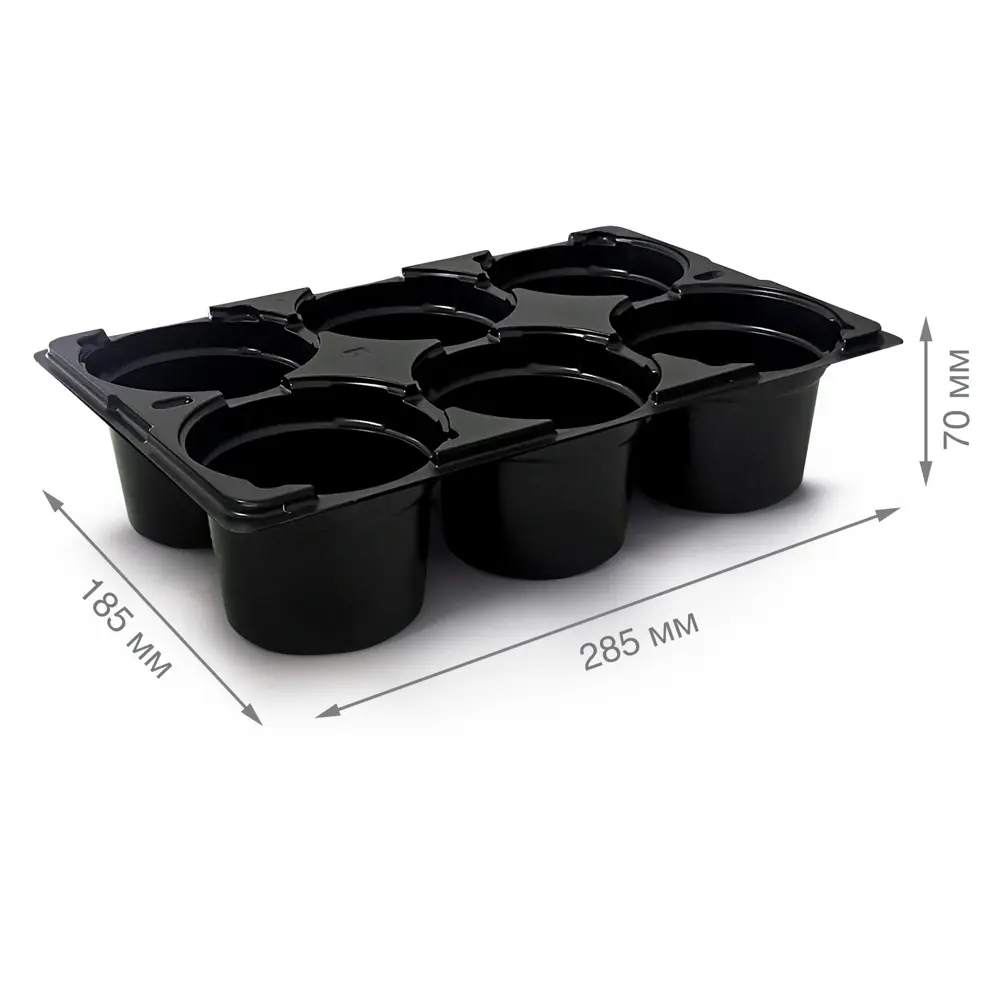 Кассета для рассады ГазонCity пластик 6 ячеек STLM-2205275 - Вид №1