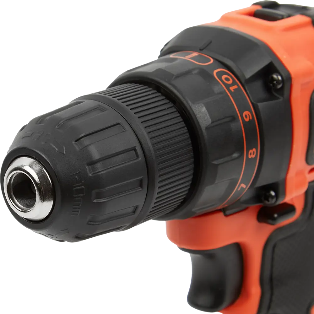 Дрель-шуруповерт аккумуляторная Black&Decker BDCDD186K1B-QW, 18 В Li-ion 2х1.5 Ач BLACK + DECKER STLM-2120237 - Вид №3