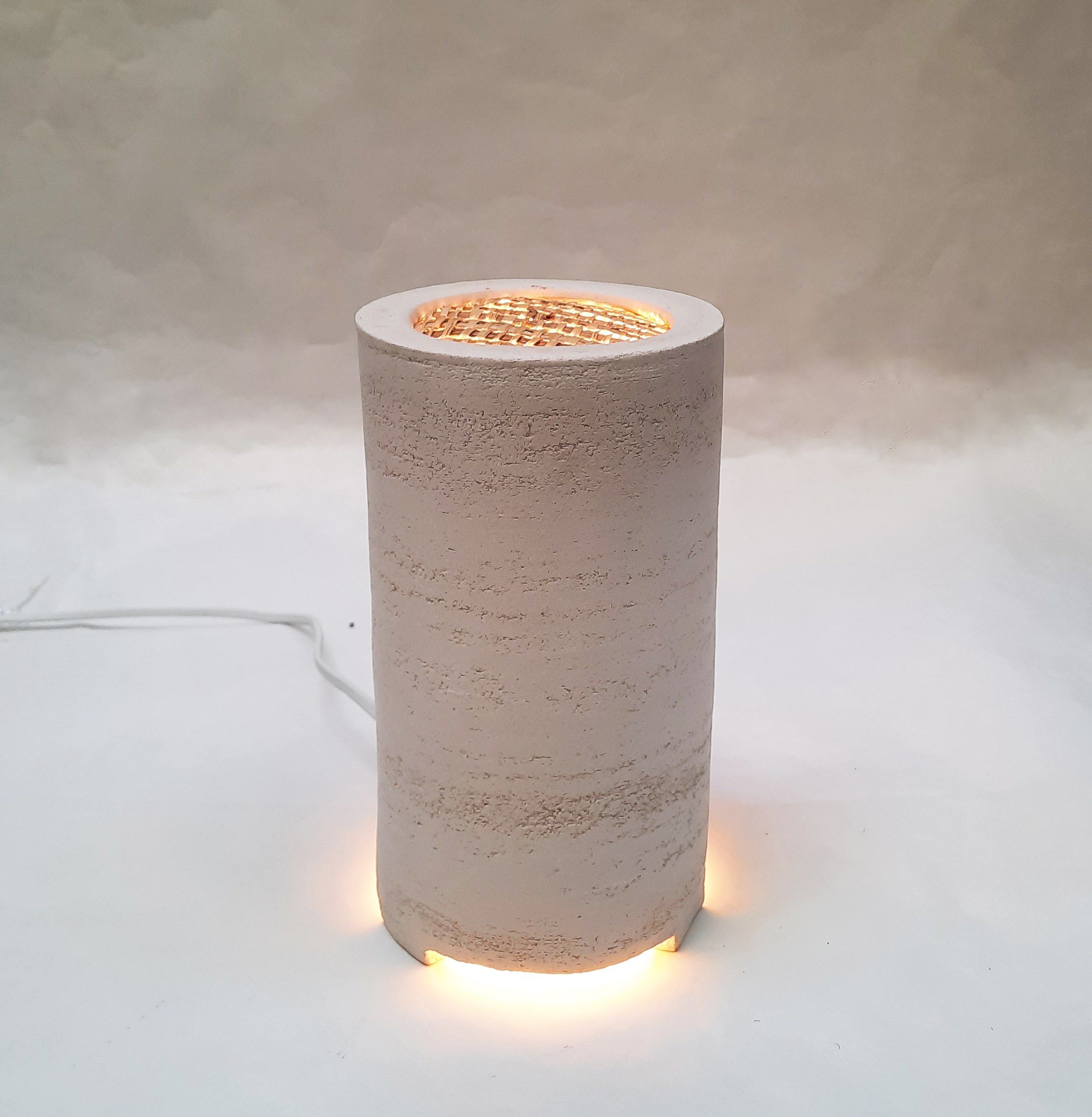 Керамическая настольная лампа ручной работы ICI ET LÀ керамическое освещение ARCH-00118995 - Вид №1