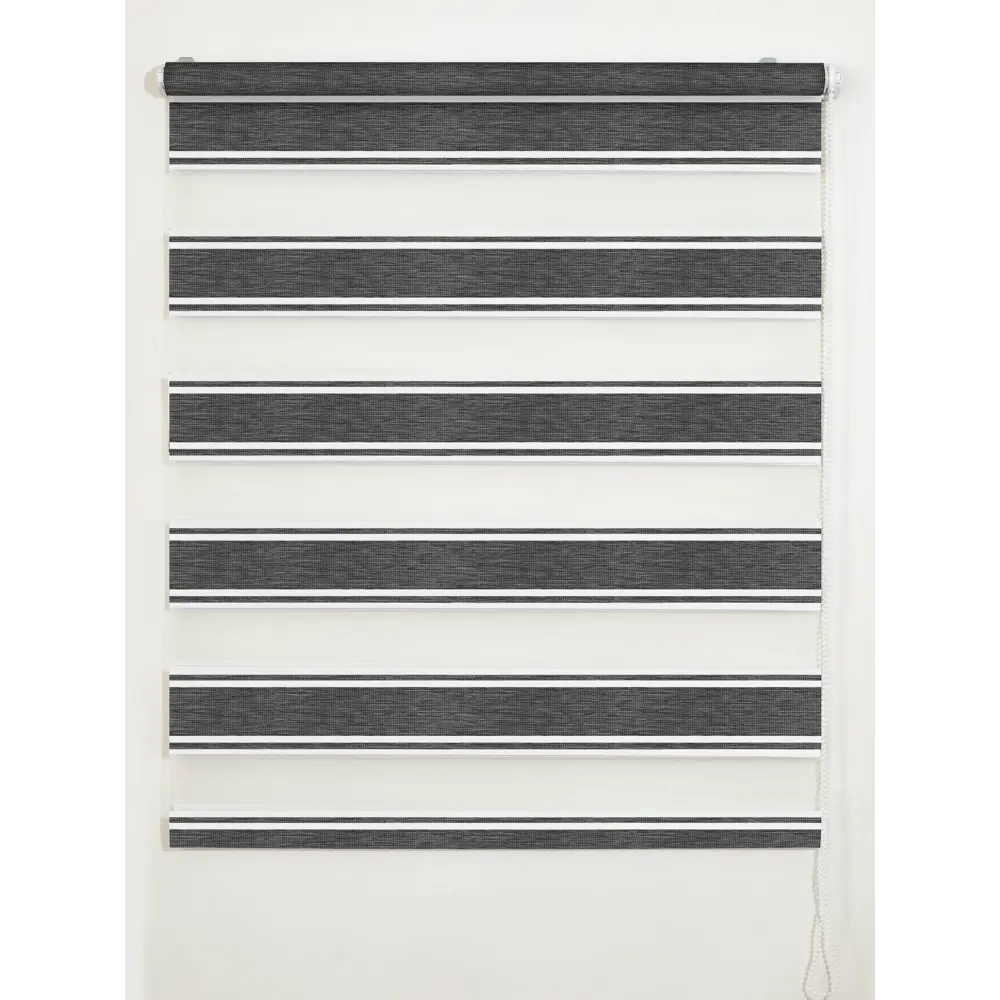 Штора рулонная день-ночь Дэли 180x175 см серая MIAMOZA STLM-2054539