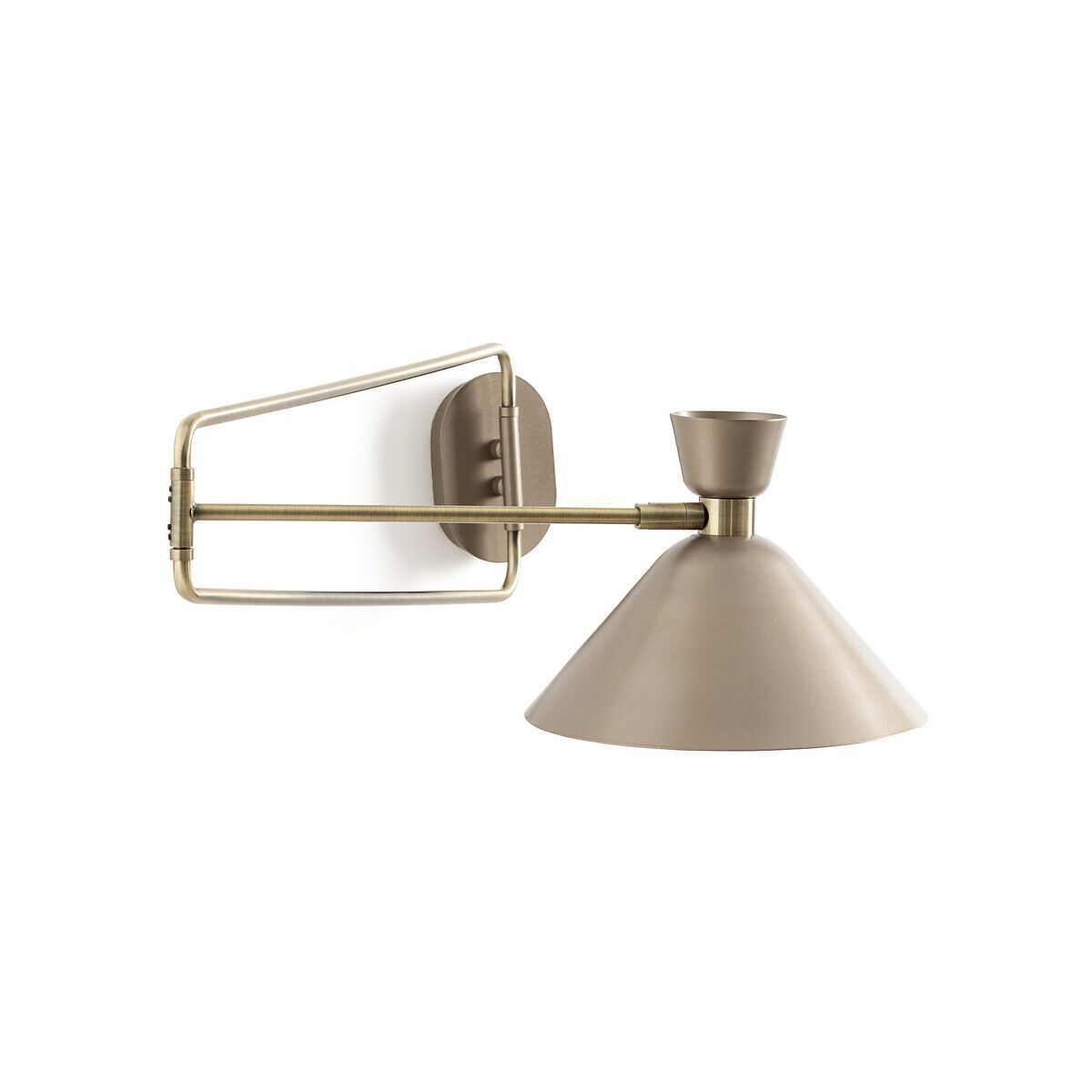 Регулируемая металлическая настенная лампа AMPM Zoticus ARCH-00035417 - Вид №14