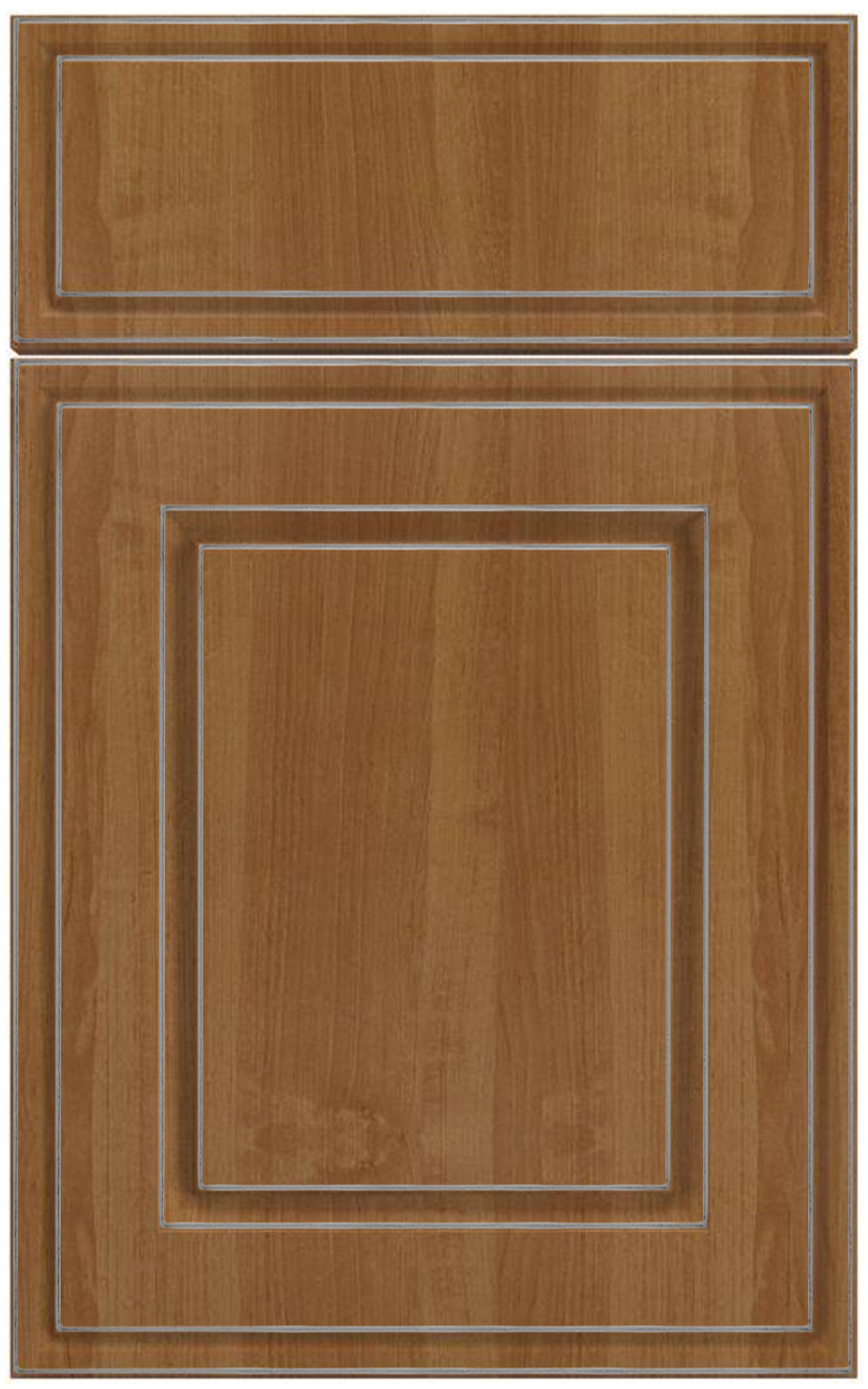 Фасады для кухни Патина Фрезеровка «Бостон» Ольха №709 SIST2208-41 SIDAK