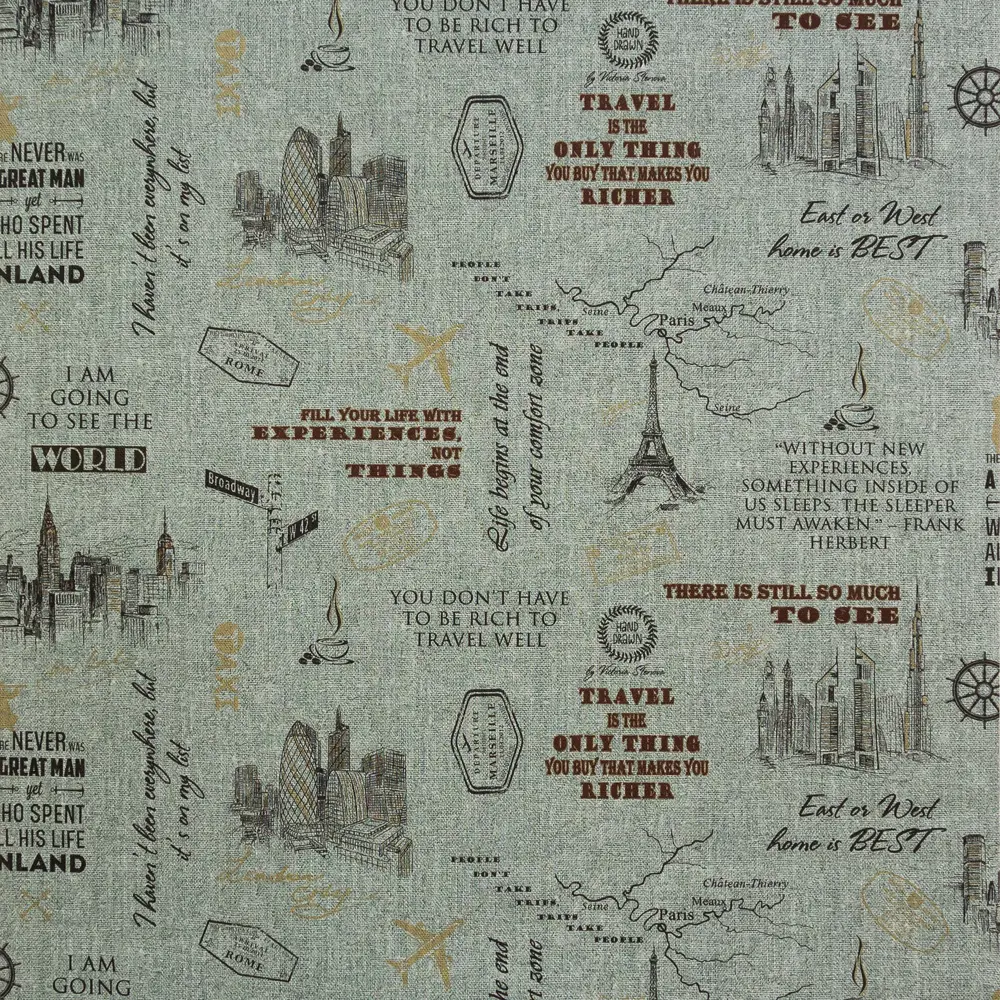 Обои флизелиновые Victoria Stenova Discovery зелёные 1.06 м 984073 STLM-2024790 - Вид №2