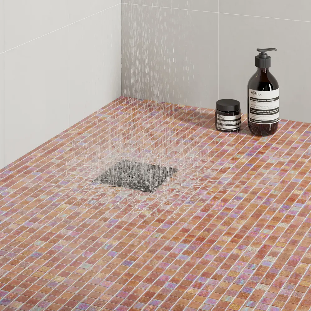 Мозаика Pietra Marrone Opal стекломасса 31.1x4.9 см цвет коричневый Santreyd Мозаика Onix STLM-2070961 - Вид №7