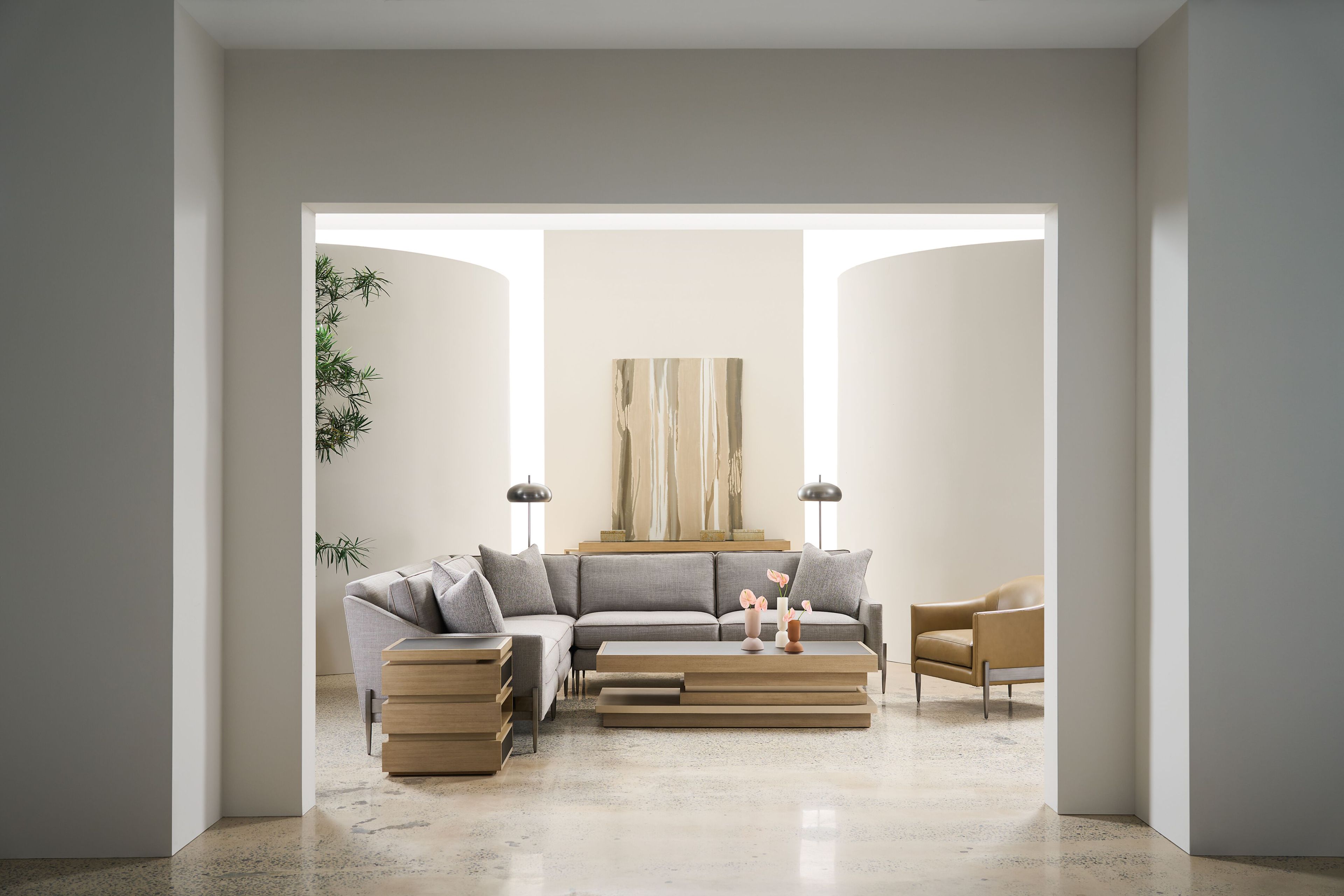 Тканевое кресло без подлокотников Caracole Remix ARCH-00066530 - Вид №2