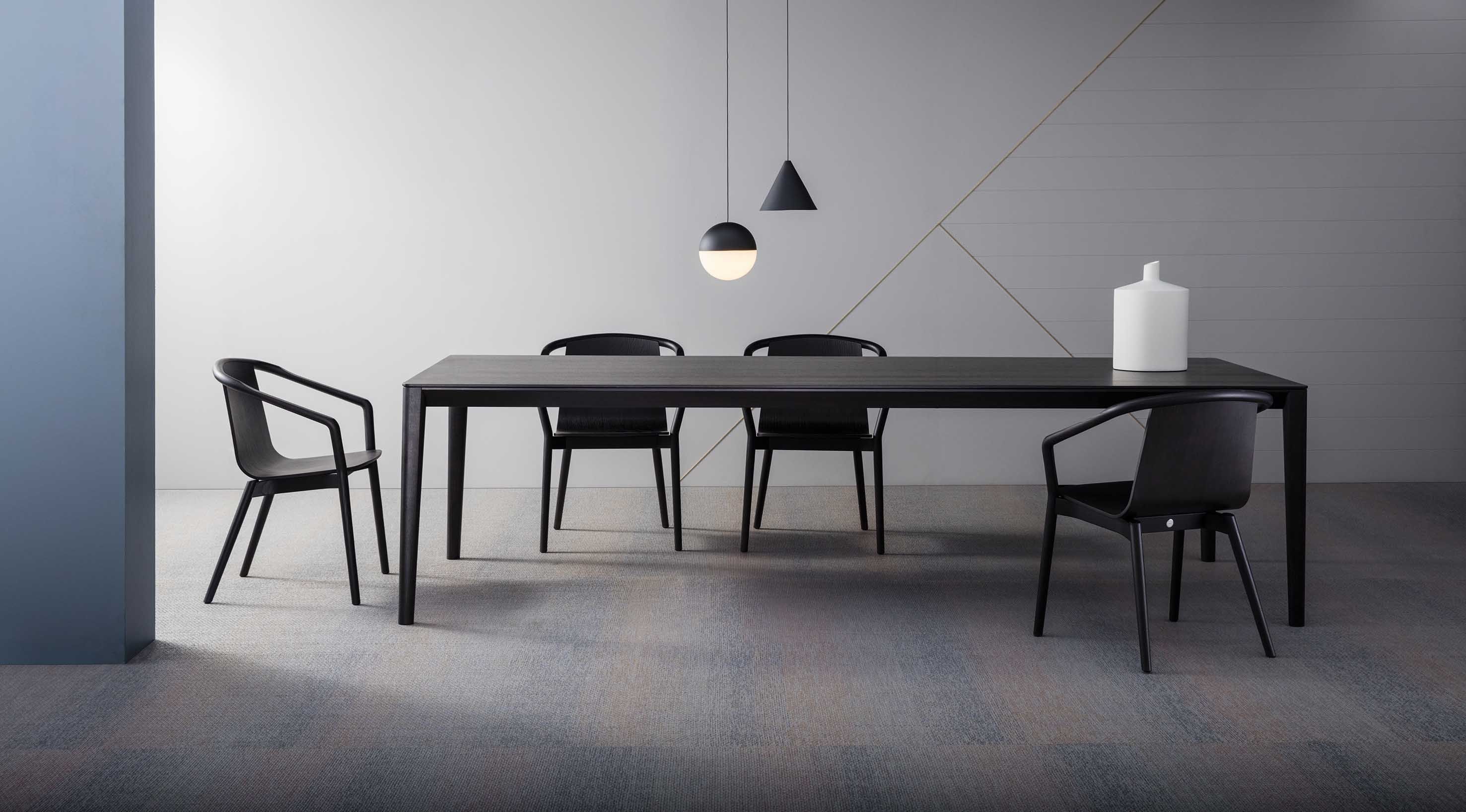 Прямоугольный стол из дерева и стекла SP01 Смит ARCH-00152326 - Вид №8