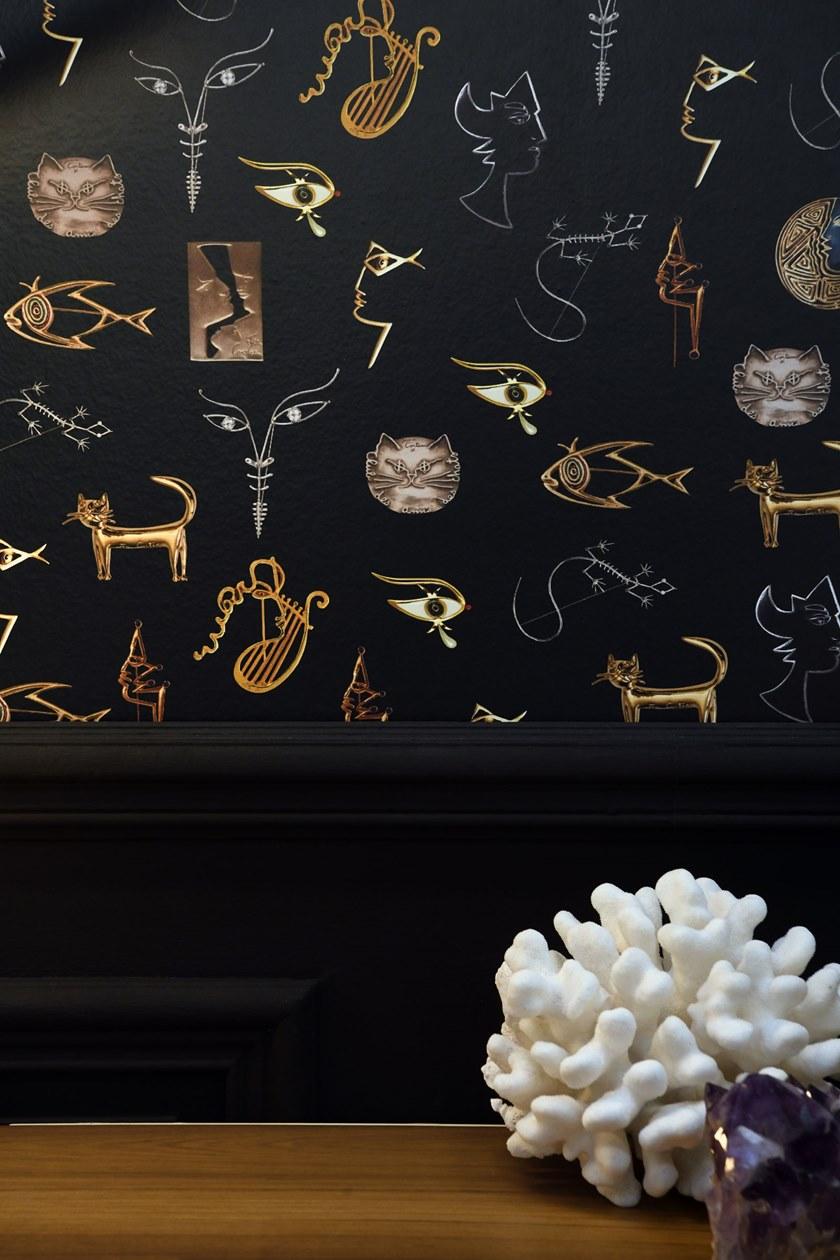 LELIEVRE Обои на флизелиновой основе с рисунком Deuxieme chapitre - jean cocteau 6463 - Вид №3