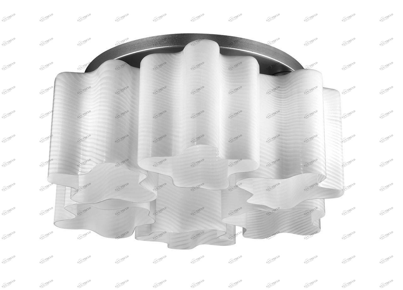 Потолочная люстра ST Luce Onde SL117.502.06 ST LUCE ДИЗАЙНЕРСКИЕ, ONDE 058407 Белый 
