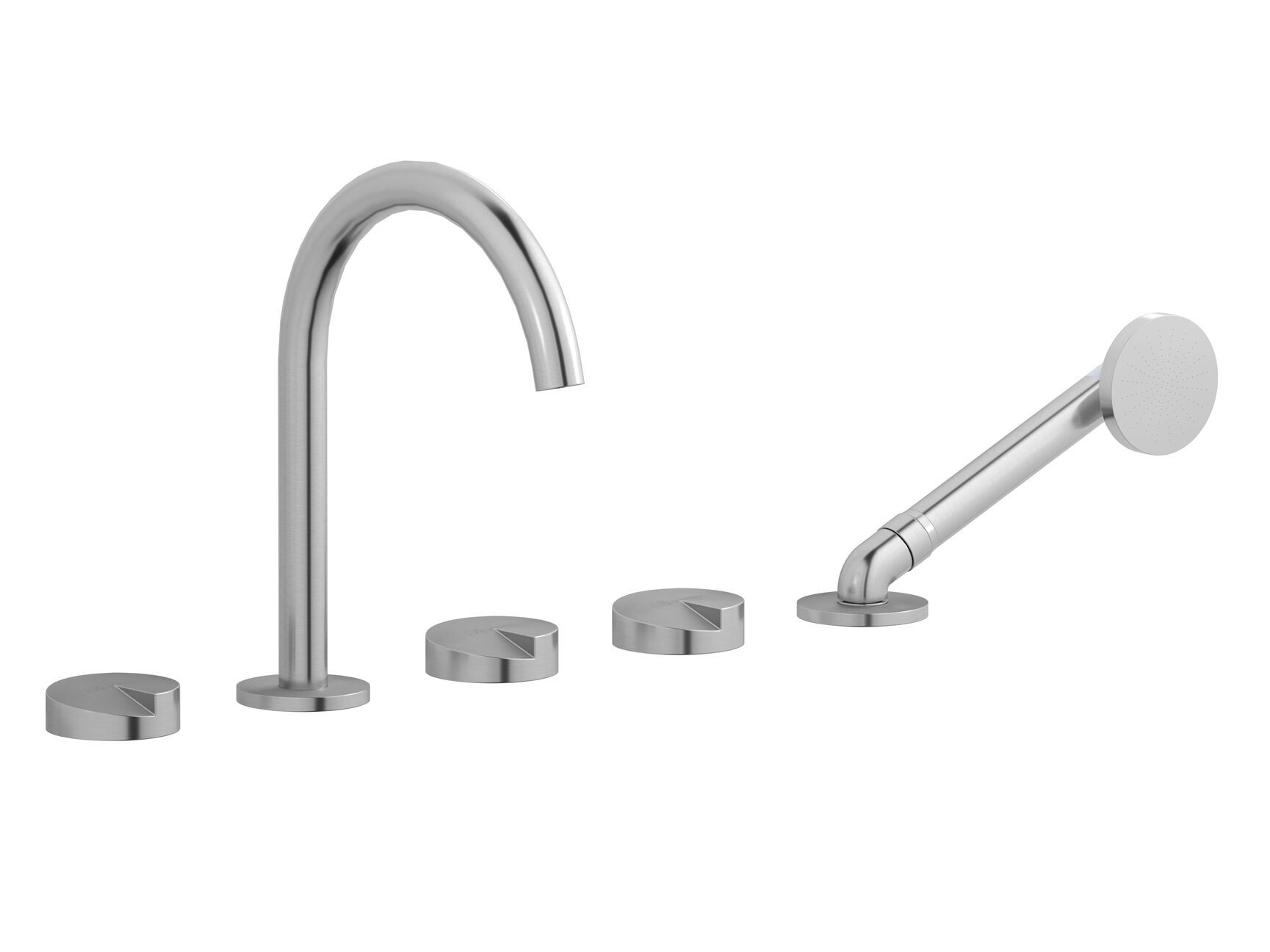 Набор для ванны с 5 отверстиями из нержавеющей стали с ручным душем IB торт ARCH-00132785 - Вид №1