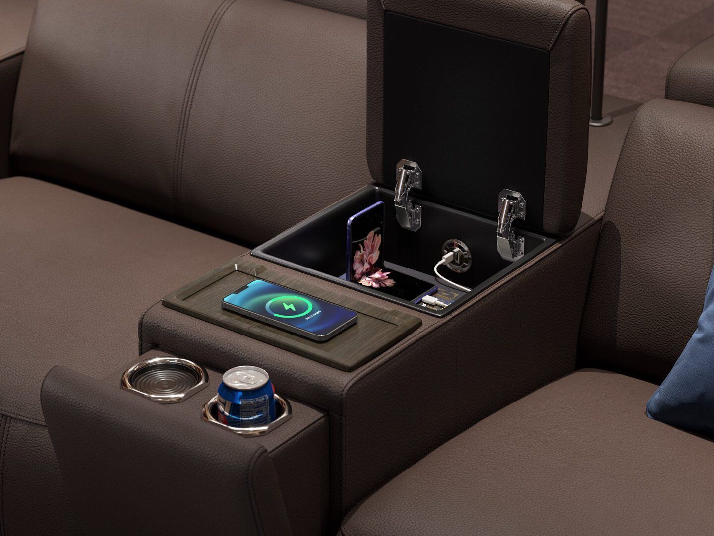 Кожаный угловой диван Sofanella Сорренто ARCH-00013183 - Вид №1