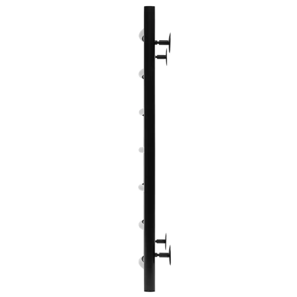 Полотенцесушитель водяной лесенка Royal Thermo Classic 50x80 см нижняя подводка 1" нержавеющая сталь цвет черный STLM-2026997 - Вид №2