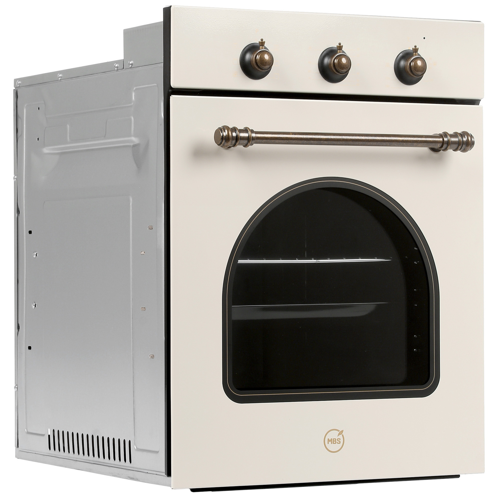 1197019 Электрический духовой шкаф MBS DE-453IV бежевый STDN-0090235 - Вид №1