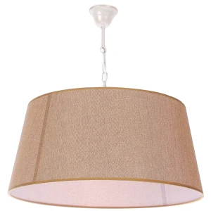 Подвесной светильник Светпромъ Е27 лен цвет коричневый/золото