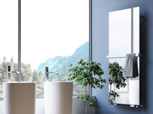 Вертикальный настенный полотенцесушитель