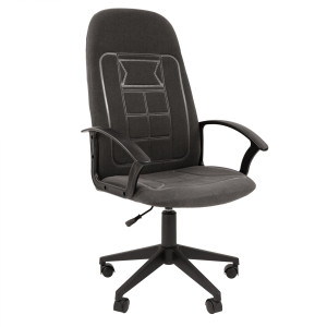 90742014 Офисное кресло Ст-27 ткань цвет серый STLM-0363911 СТАНДАРТ