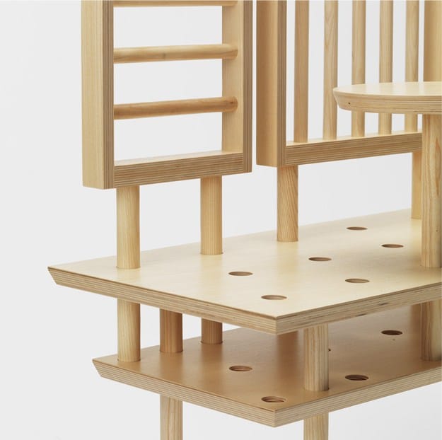 Скамейка / перегородка из фанеры Zilio A&C Etta ARCH-00152671 - Вид №7