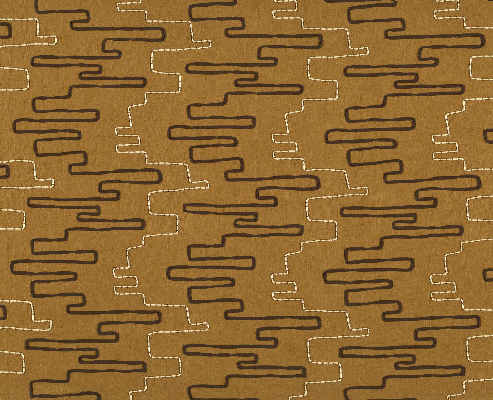 Льняная вышитая ткань для штор Élitis Baléares ARCH-00092498