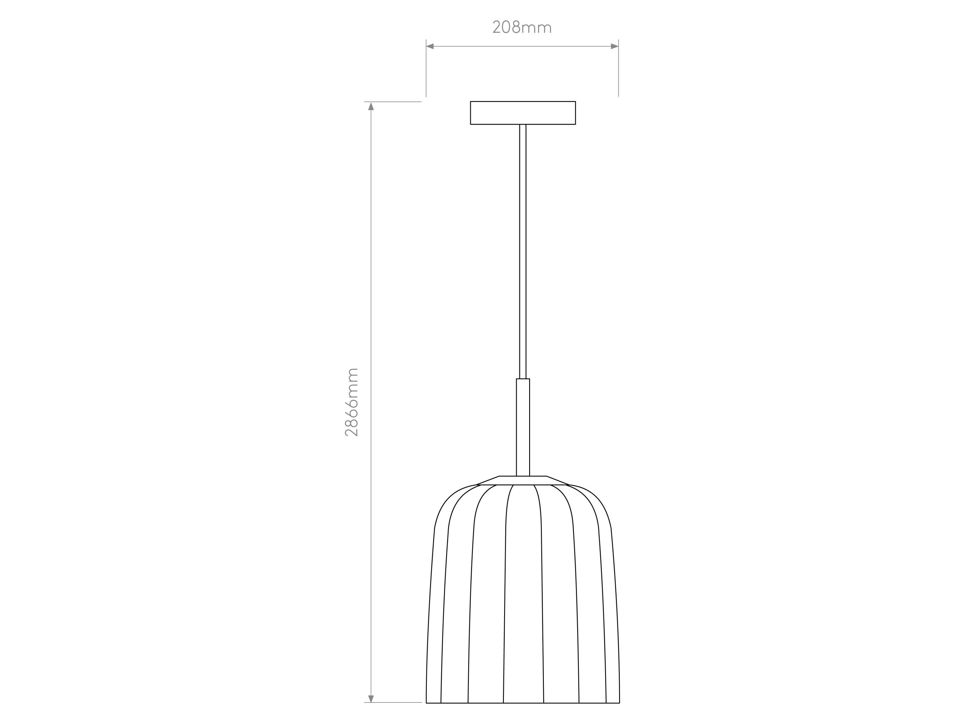 Стальной подвесной светильник Astro Lighting Veo ARCH-00111796 - Вид №8