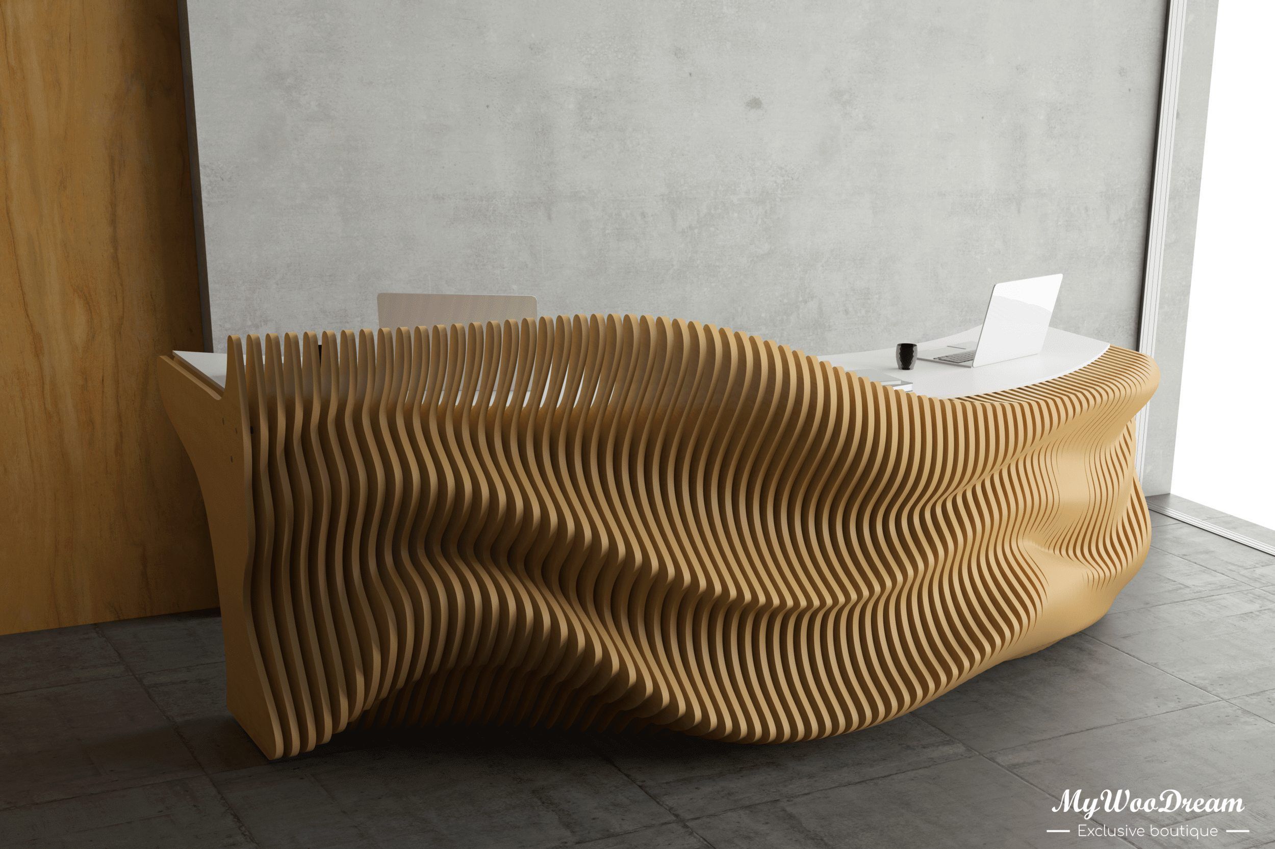 Стойка регистрации из фанеры MYWOODREAM TOKYO ARCH-00114482 - Вид №4