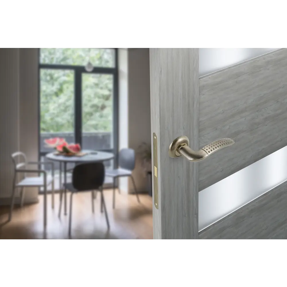 Дверная ручка EDSON EDS-10-Z01 бронза с автоматическим возвратом 82677958 STLM-0033866 - Вид №7