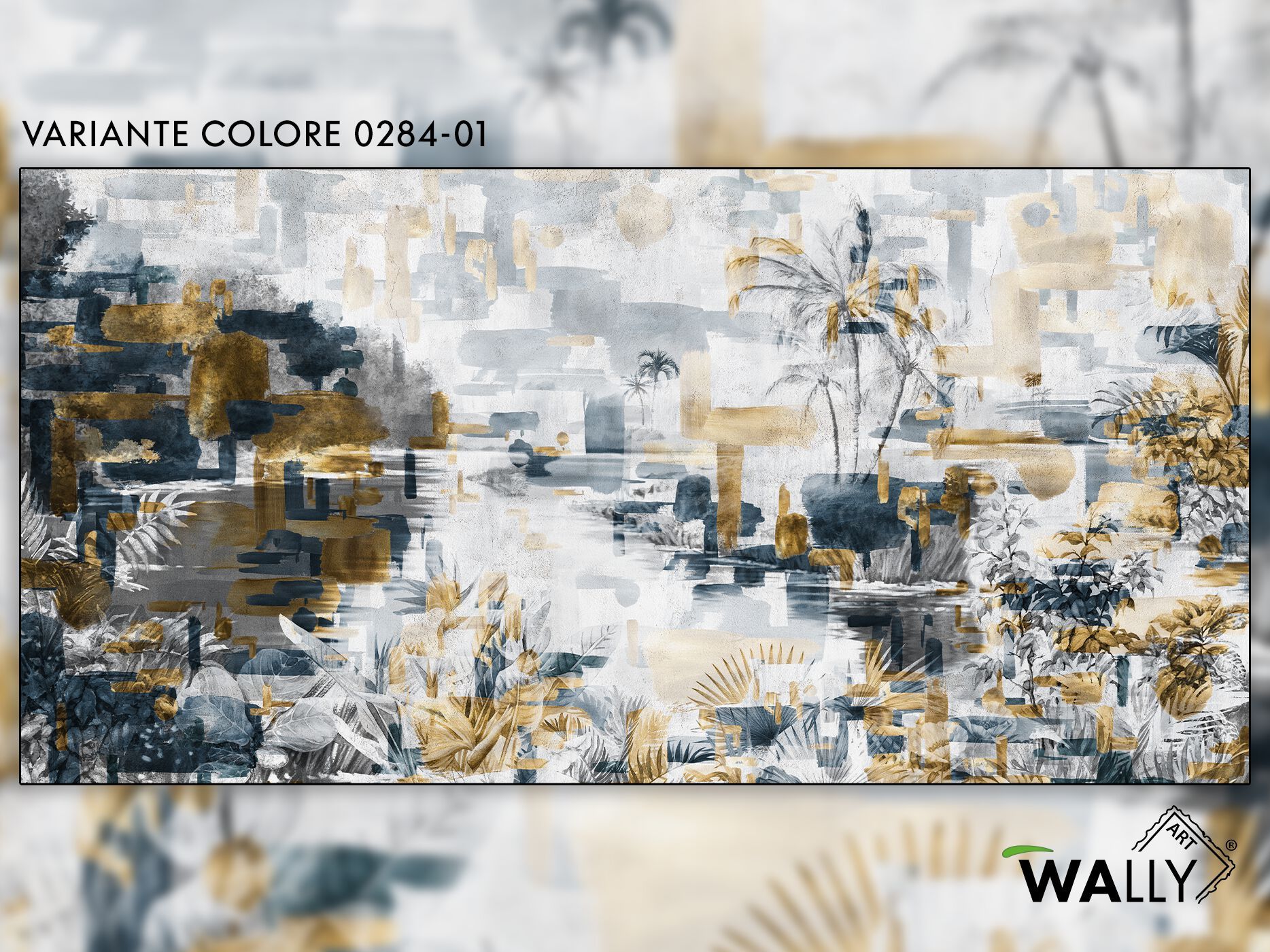 Моющиеся нетканые обои WALLYART Lacollection ARCH-00003685 - Вид №2