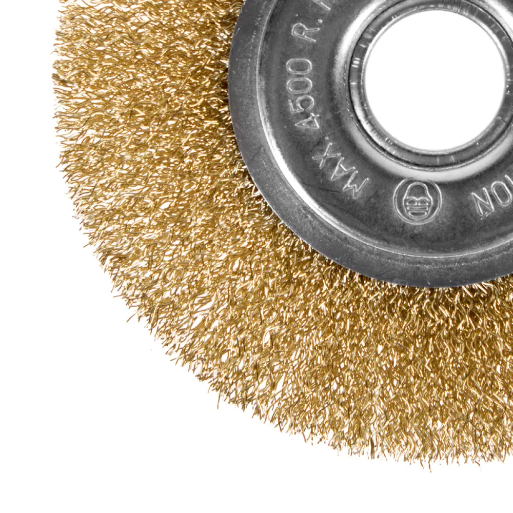 Щетка для УШМ дисковая Dexter 125 мм латунная STLM-2182104 - Вид №2