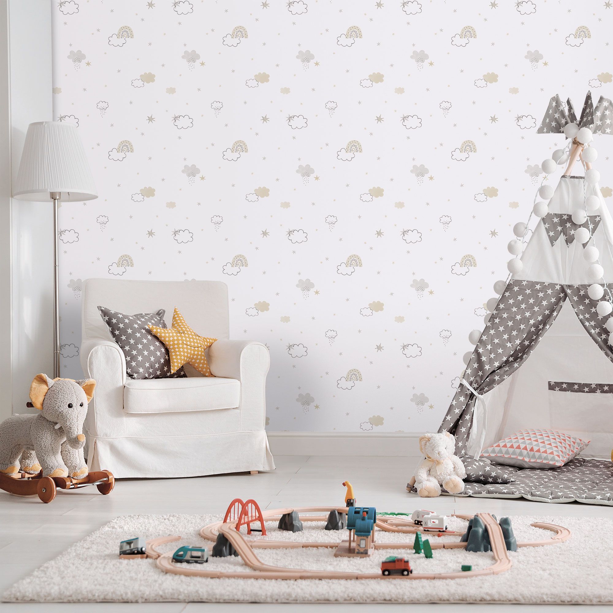 Обои с рисунком для детей ICH Enzo ARCH-00116082 - Вид №4