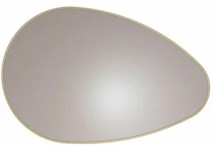 EXENZA Овальное зеркало из металла в настенной раме