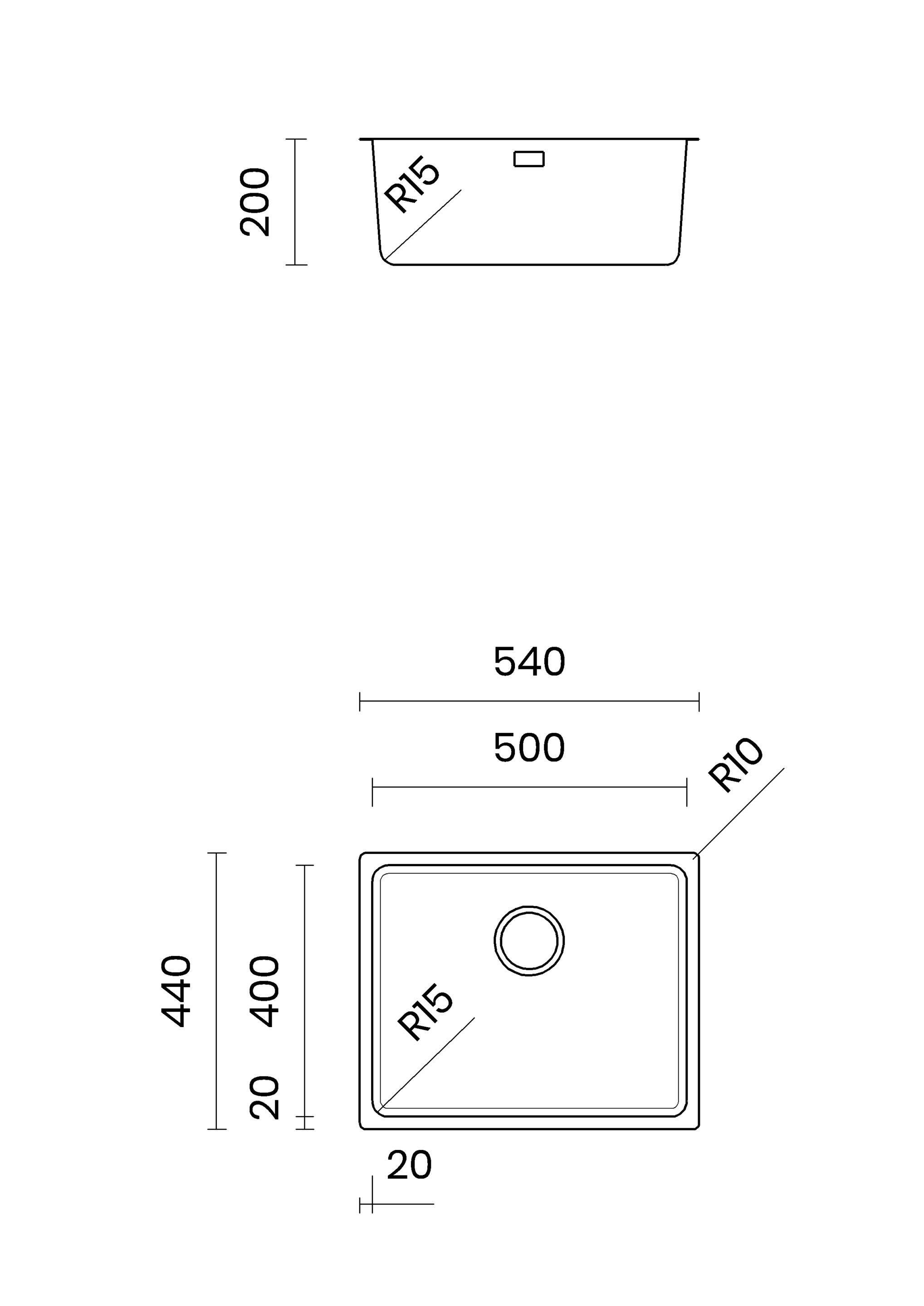 Раковина из нержавеющей стали TASCA Adria ARCH-00053981 - Вид №5