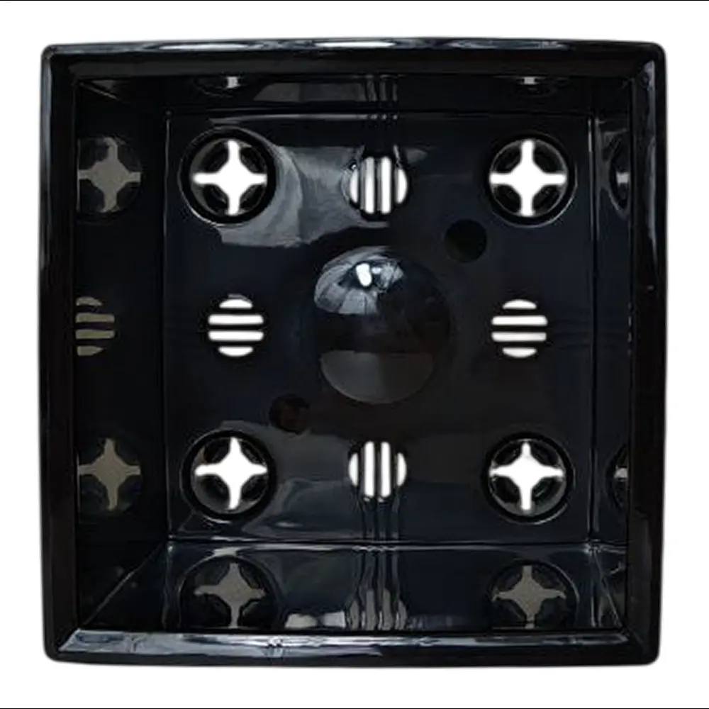 Кашпо Evergreen Design Нард 17x19x19 см v5.5 л пластик белый STLM-2069254 - Вид №1