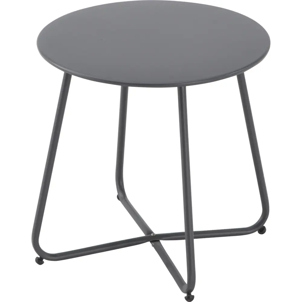 Стол садовый Acapulco диаметр 45 см металл чёрный Santreyd STLM-2198767