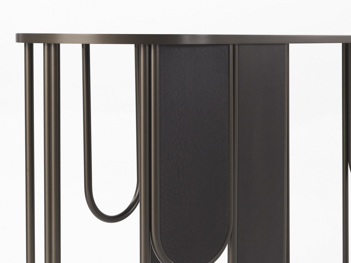 Железная овальная консоль ETRO Home Interiors Chandra ARCH-00127262 - Вид №2