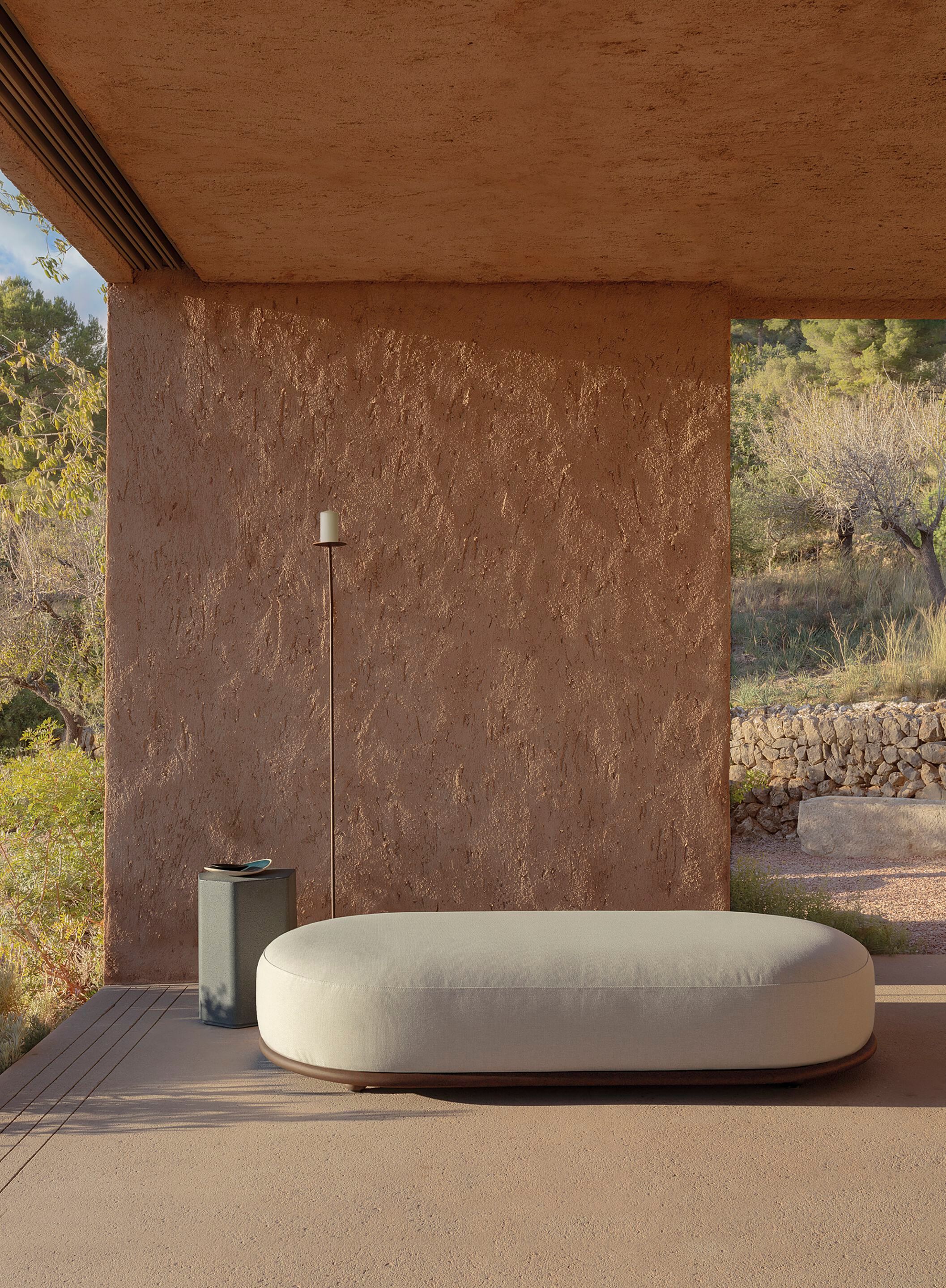 Тканевая садовая скамейка EXPORMIM Cask ARCH-00000355 - Вид №2