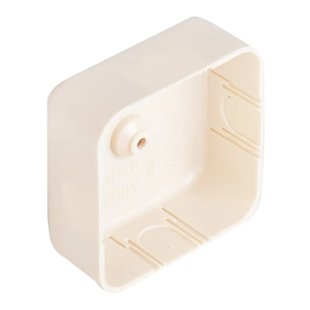 Коробка распределительная IEK 50х50х20 мм цвет сосна STLM-2056263 - Вид №1