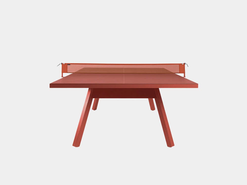 Одноцветный крытый прямоугольный стол для пинг-понга RS Barcelona YOU AND ME ARCH-00086608 - Вид №132