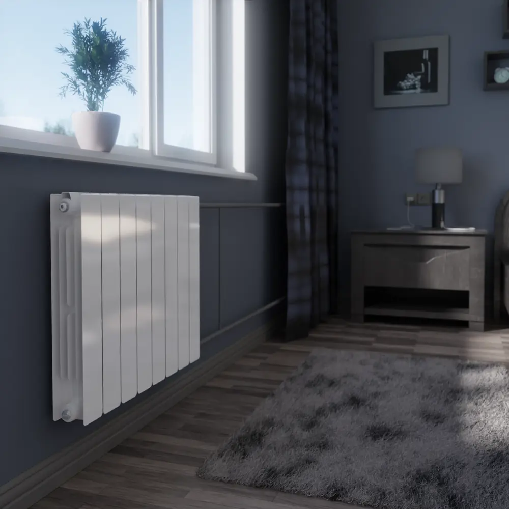 EQUATION Биметаллический радиатор двухсторонний 500 мм - эстетика и эффективность 89106834 STLM-0078436 - Вид №5