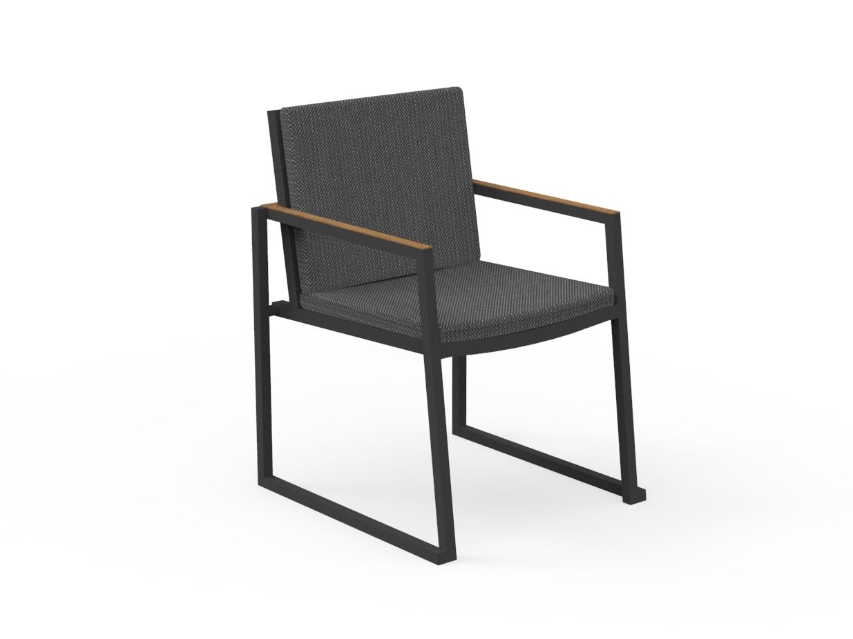 Садовый стул с подлокотниками Talenti Alabama Alu ARCH-00076013 - Вид №3