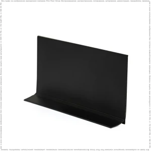 Плинтус напольный эластичный Dollken WL 50 110 black 50x15x5000 мм