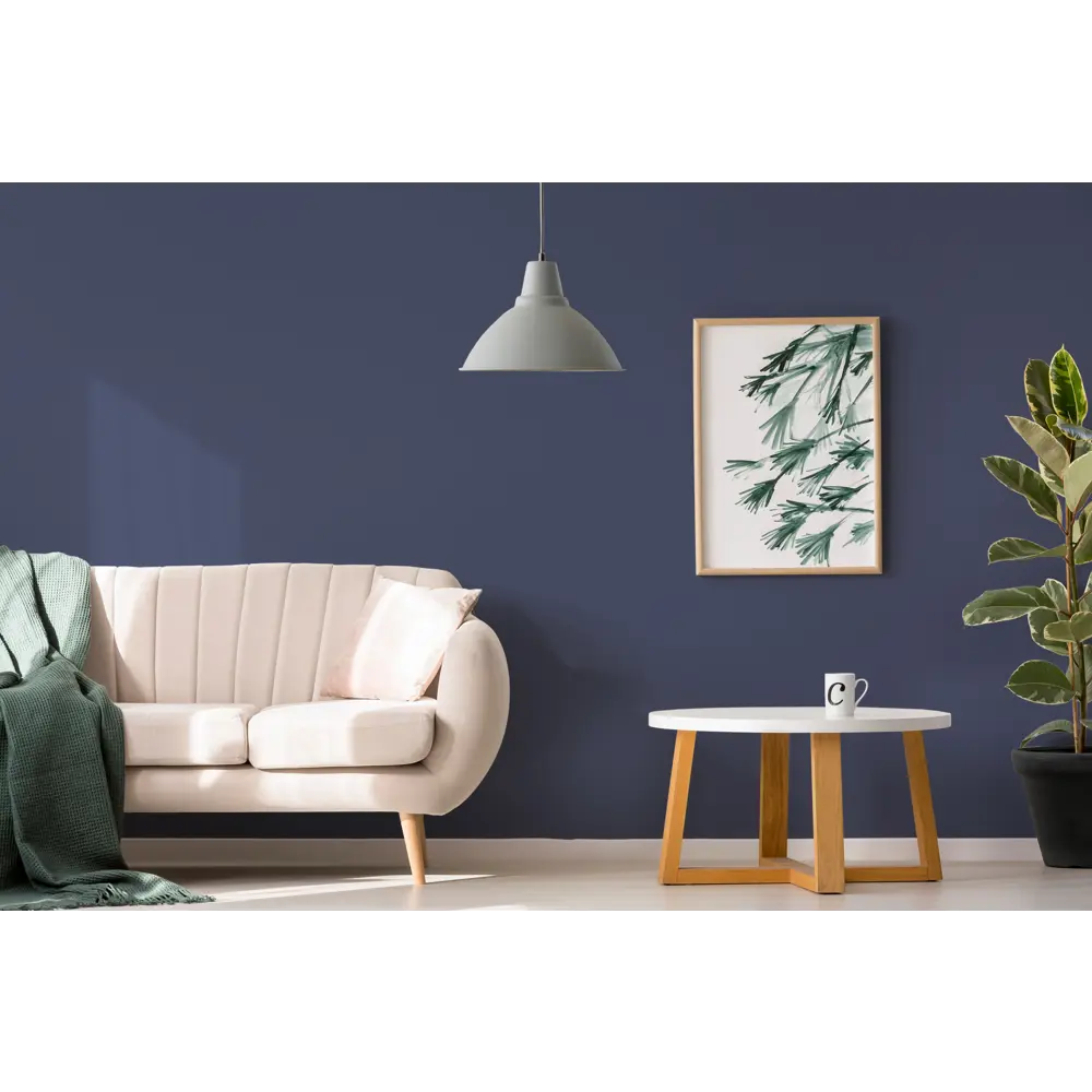 Краска для гостиной Glory 0.9 л цвет свинцово-синий PARADE ICE STLM-2168278 - Вид №3