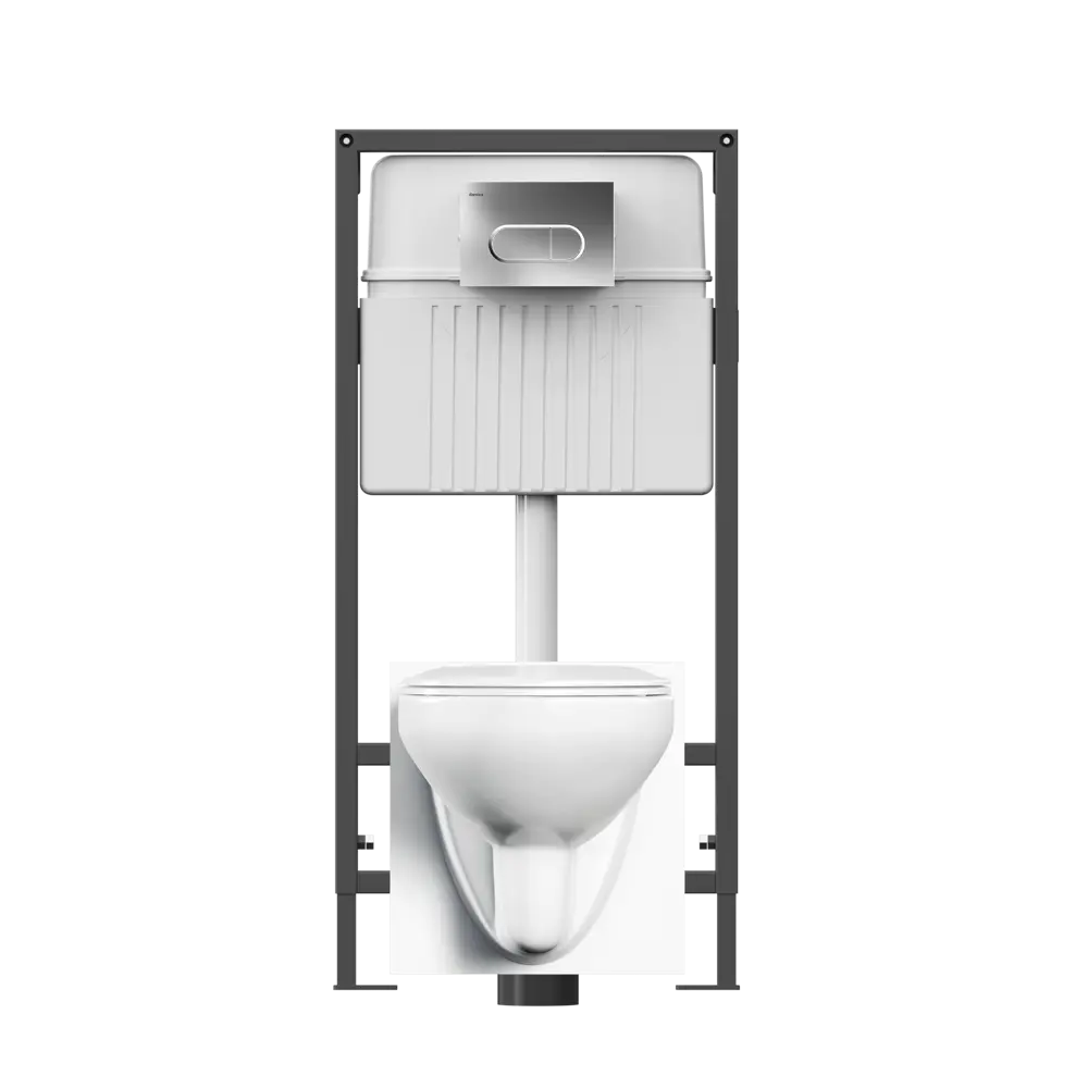 Комплект инсталляция с унитазом Damixa Elder Prime M безободковый STLM-2042307 - Вид №3