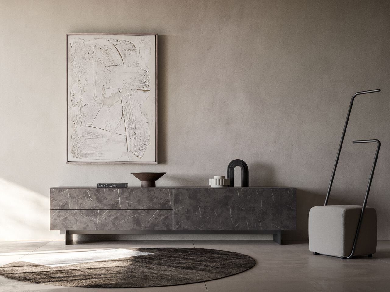 Секционный деревянный шкаф Santalucia Mobili HND075 ARCH-00000495