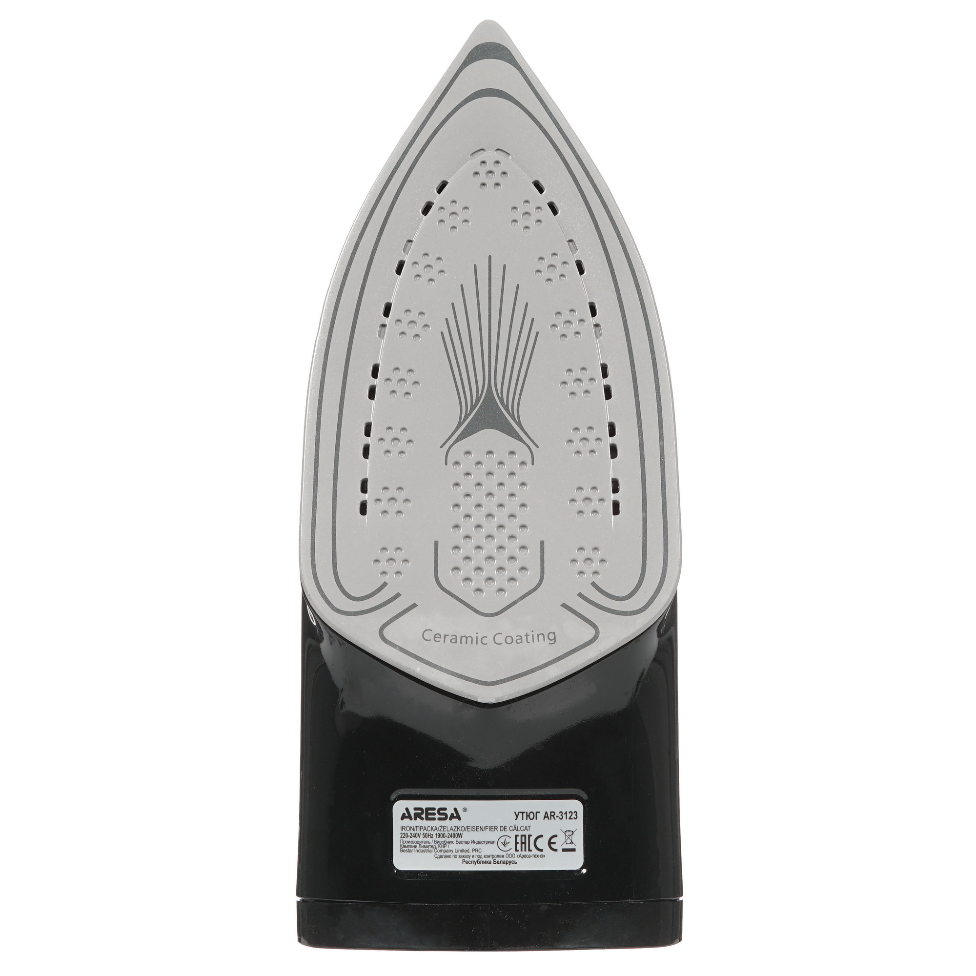 5300810 Утюг Aresa AR-3123 черный STDN-0104349 - Вид №3