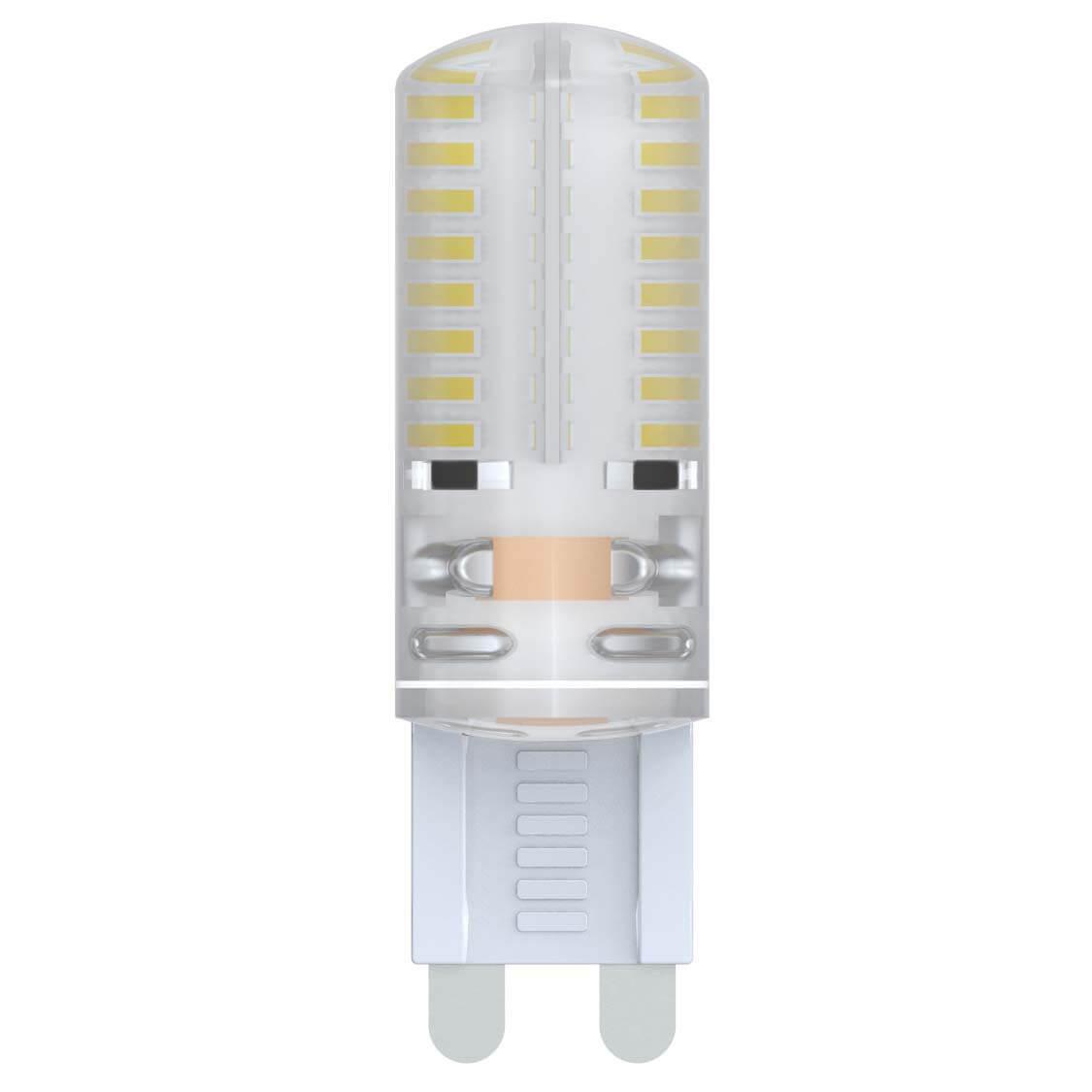 LED-JCD-2,5W/WW/G9/CL/S Лампа светодиодная G9 2,5W 3000K прозрачная 10030 Volpe LED-JCD