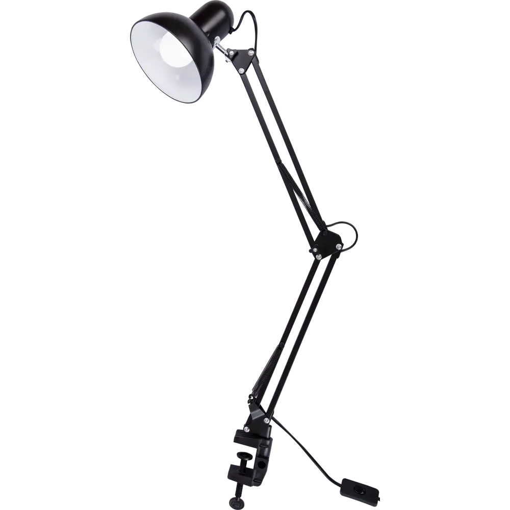 Настольная лампа со струбциной TDM Electric SQ0337-0029, цвет глянцевый черный STLM-2098620 - Вид №2