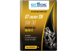 15984314 Масло Energy SN, SAE 5W30, API SN, 4 л 8809059407257 GT OIL